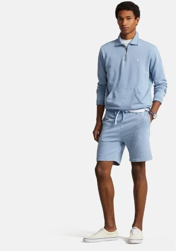 Ralph Lauren Vintage-geïnspireerde loopback katoenen sweatshorts Blue Heren - Foto 6