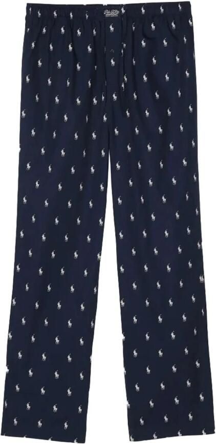 Polo Ralph Lauren Underwear Pyjamabroek met all-over logo model 'WOVEN'
