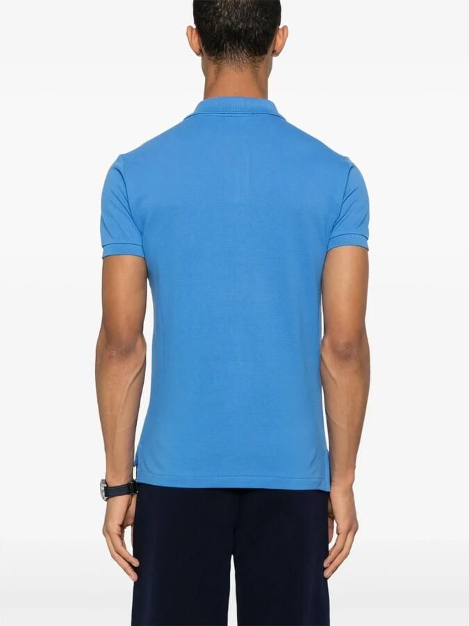 Polo Ralph Lauren Blauwe Polo T-shirts en Polos Blue Heren - Foto 7