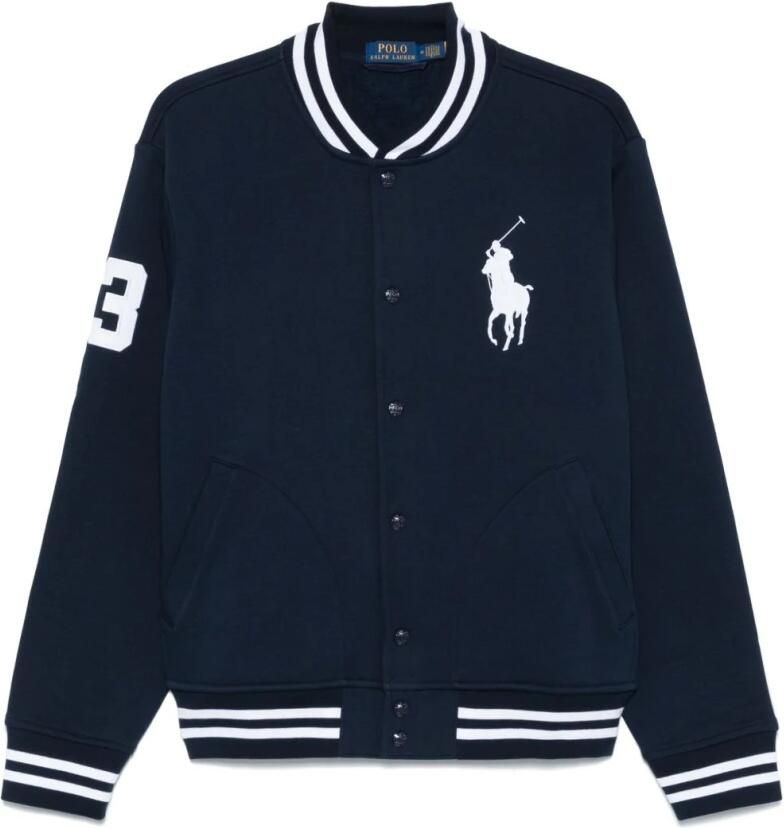 Polo Ralph Lauren Regular fit collegejack met grote logostitching