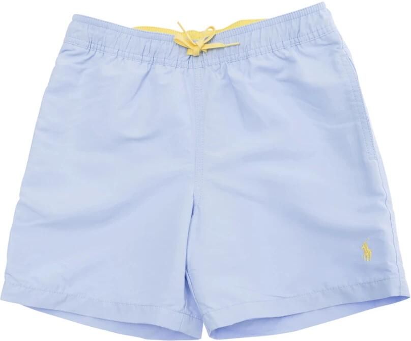 Polo Ralph Lauren Blauwe Zee Kleding Zwembroek Elastische Taille Blue Heren - Foto 3