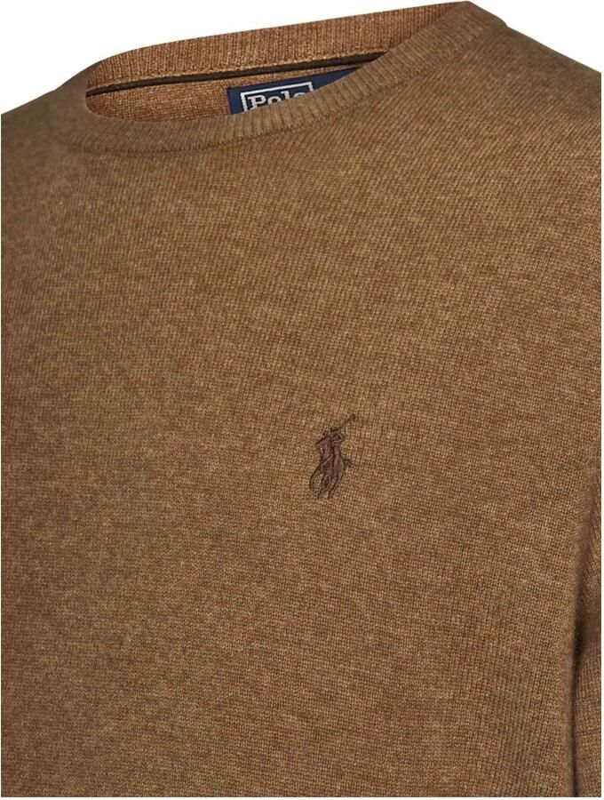 Polo Ralph Lauren Bruine Sweaters LS CN Pp-Lange Mouwen-Pullover Brown Heren - Foto 4