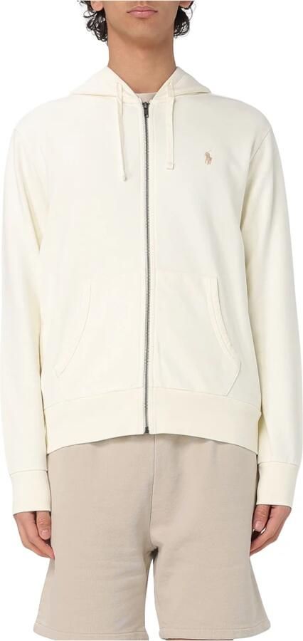 Ralph Lauren Beige Katoenen Vest met Ronde Hals en Rits Beige Heren - Foto 4