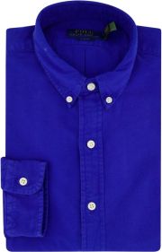Polo Ralph Lauren Casual Blauw Shirt Katoen NorHeren Pasvorm Blue Heren - Thumbnail 1