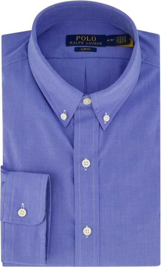 Polo Ralph Lauren Blauw sportoverhemd met lange mouwen Blue Heren - Foto 8