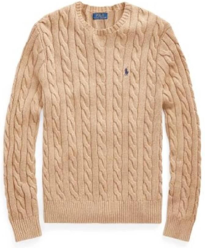 Ralph Lauren Bruine Sweater van Kasjmier en Wol met Iconisch Pony Logo Brown Heren - Foto 2