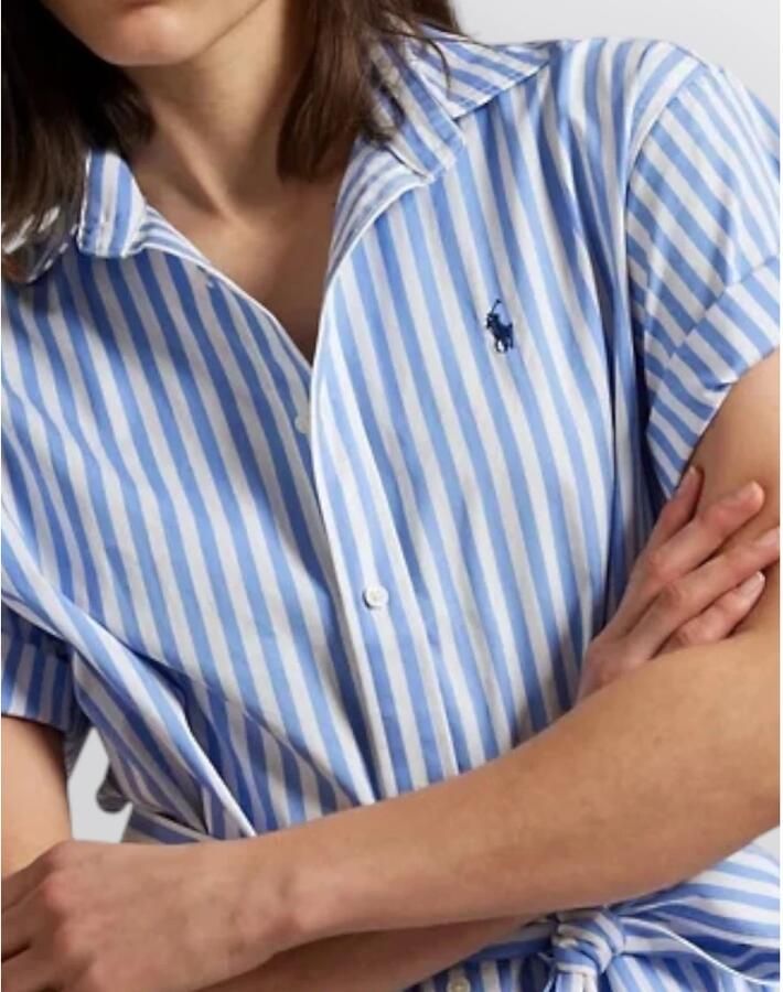 Polo Ralph Lauren Overhemdjurk in midilengte