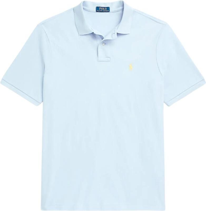 Polo Ralph Lauren Lichtblauw poloshirt met korte mouwen Blue Heren