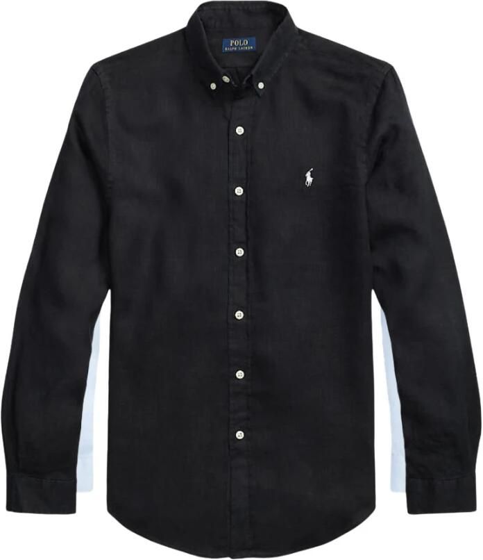 Polo Ralph Lauren Slim fit linnen overhemd met kentkraag