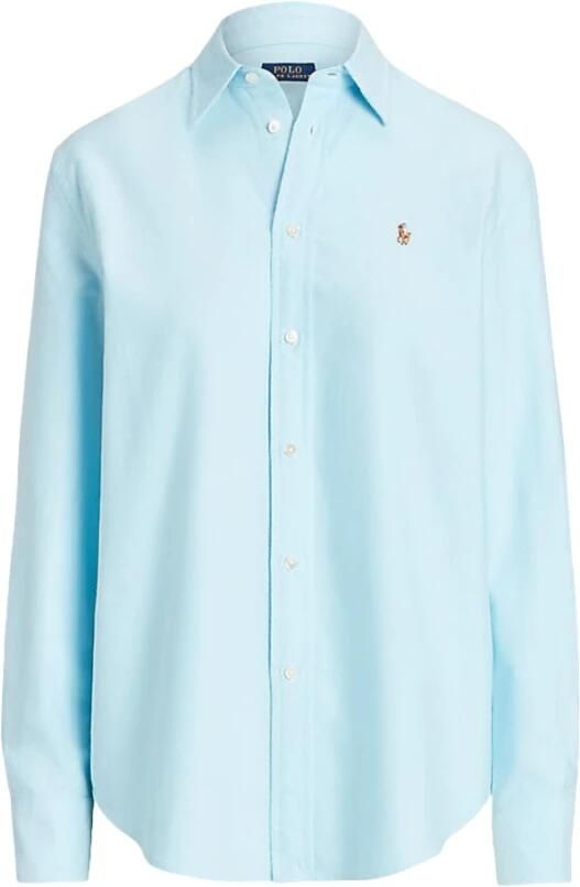 Polo Ralph Lauren Relaxed fit overhemdblouse met labelstitching