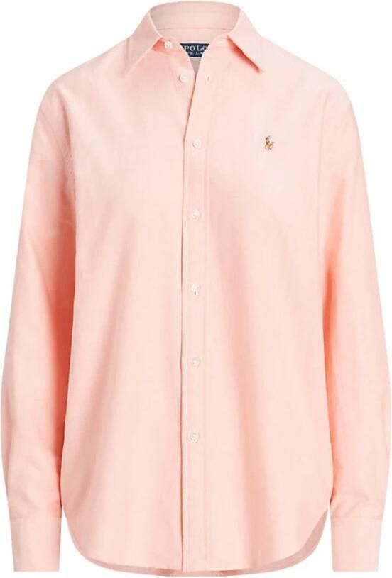 Polo Ralph Lauren Relaxed fit overhemdblouse met labelstitching