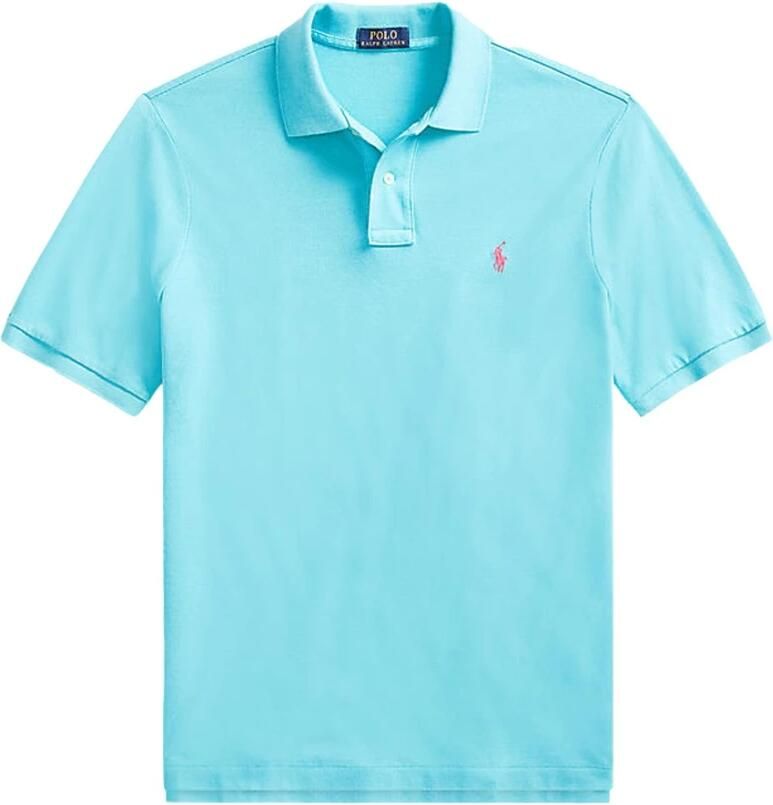 Polo Ralph Lauren Blauwe poloshirt met korte mouwen Blue Heren - Foto 3