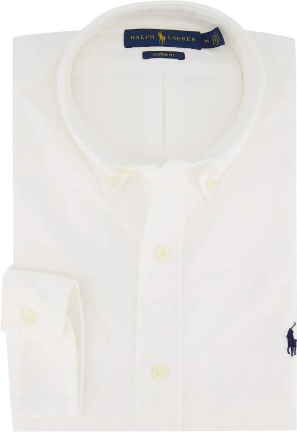 Polo Ralph Lauren Overhemd Lange Mouw CHEMISE DROITE CUSTOM EN OXFORD LEGER