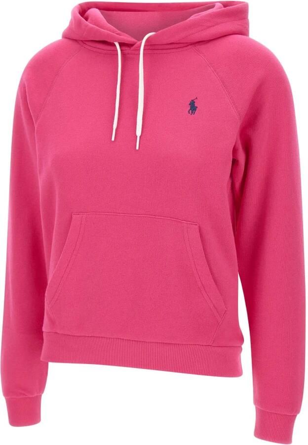 Polo Ralph Lauren Cyclamen Sweatshirt met Capuchon en Logo Pink Dames - Foto 4