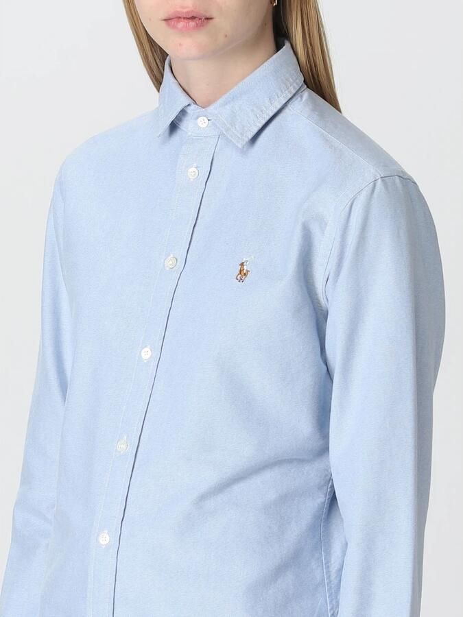 Ralph Lauren Klassiek overhemd met knoopsluiting en lange mouwen Blue Dames - Foto 4