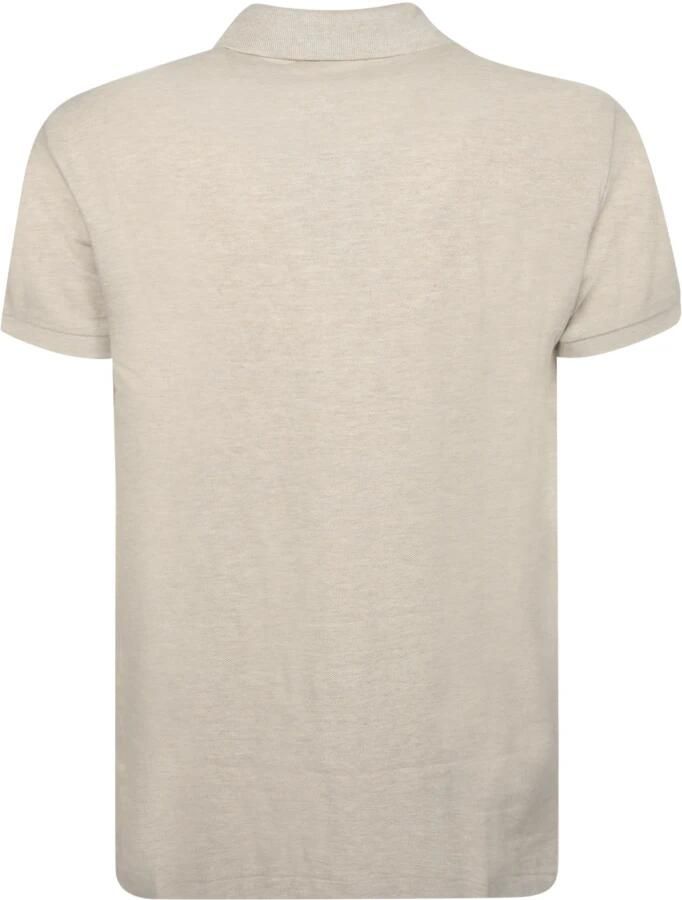 POLO Ralph Lauren slim fit polo met logo expedition dune heather - Foto 2