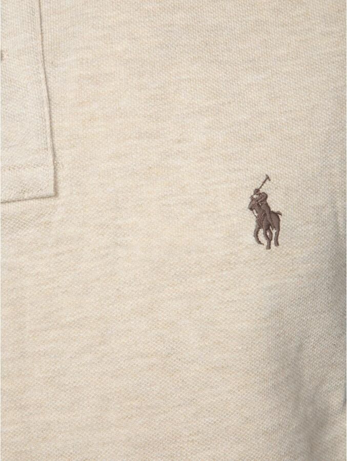 POLO Ralph Lauren slim fit polo met logo expedition dune heather