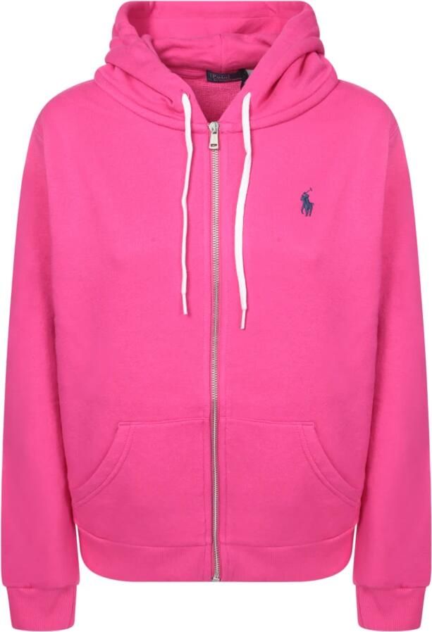 Polo Ralph Lauren Fuchsia capuchontrui met rits Pink Dames - Foto 2