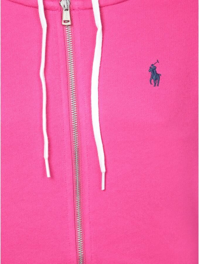 Polo Ralph Lauren Fuchsia capuchontrui met rits Pink Dames