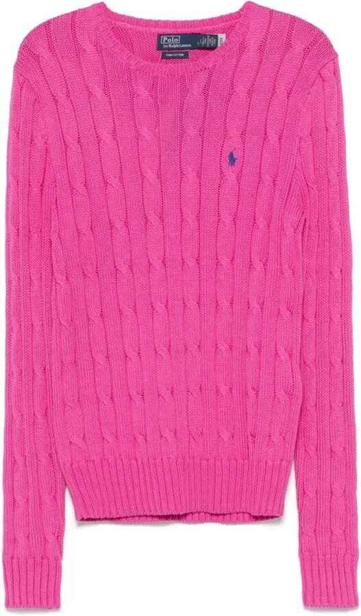 Polo Ralph Lauren Gebreide pullover met logostitching model 'JULIANNA' - Foto 8