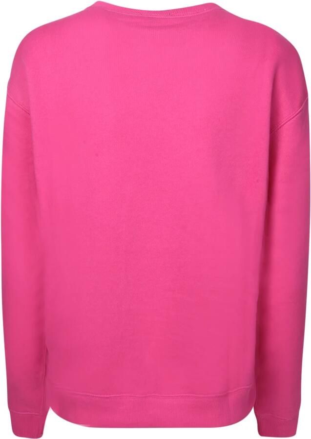 Polo Ralph Lauren Fuchsia Katoenen Sweatshirt met Geborduurd Logo Pink Dames - Foto 7