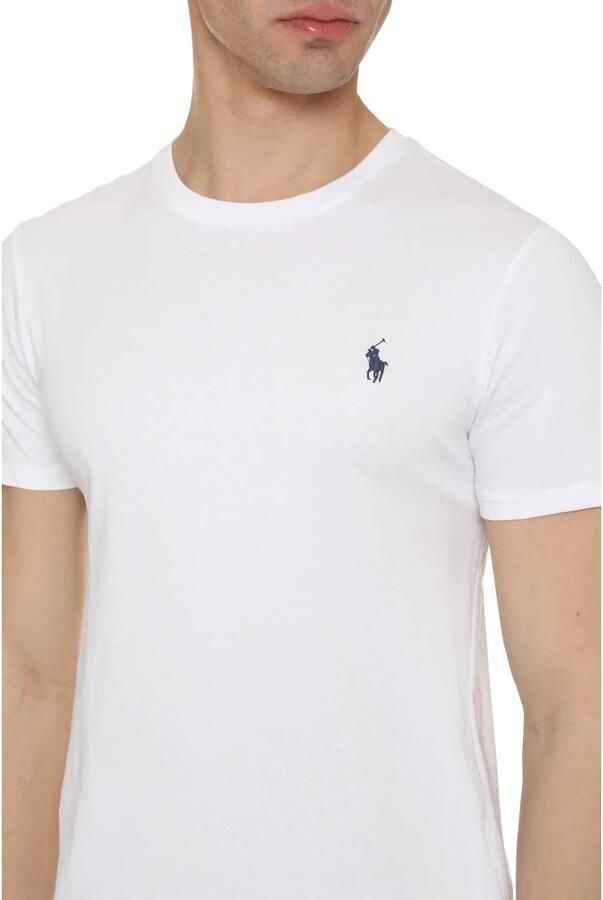 Polo Ralph Lauren T-shirt Korte Mouw T-SHIRT AJUSTE COL ROND EN COTON LOGO PONY PLAYER - Foto 10