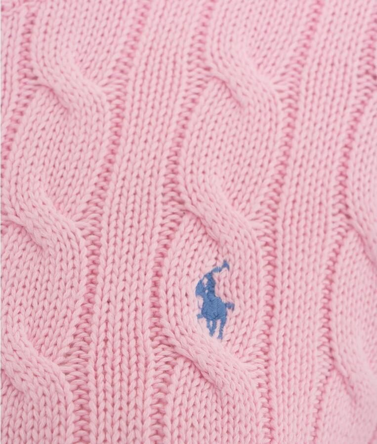 Polo Ralph Lauren Gebreide Cardigan met Logo Borduursel Pink Dames - Foto 2