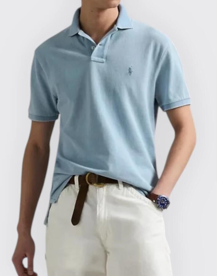 Polo Ralph Lauren Polo Shirt Korte Mouw POLO COUPE DROITE EN COTON BASIC MESH