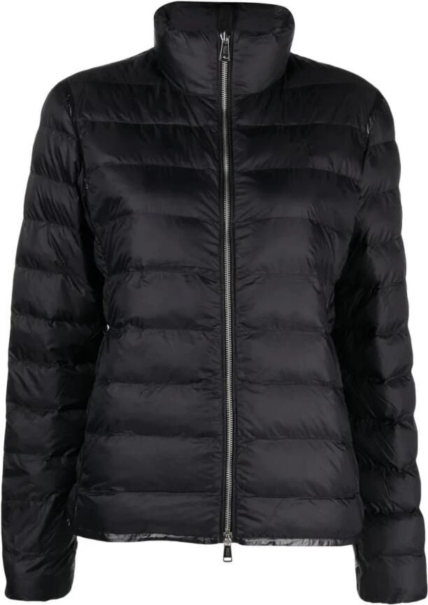 Polo Ralph Lauren Geïsoleerde Puffer Donsjas in Zwart Black Dames