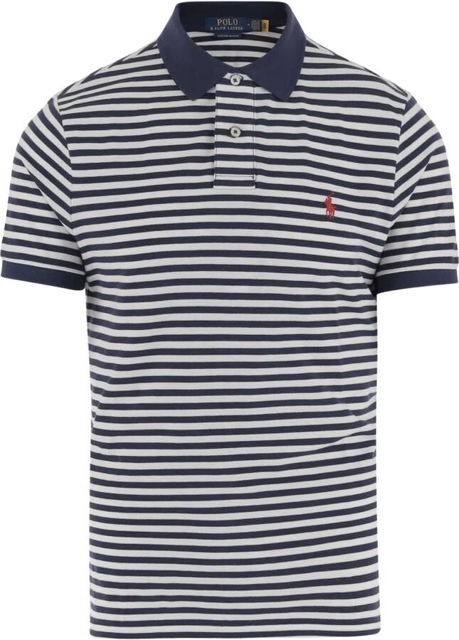 Polo Ralph Lauren Slim Fit Gestreept Katoenen Poloshirt Multicolor Heren - Foto 2