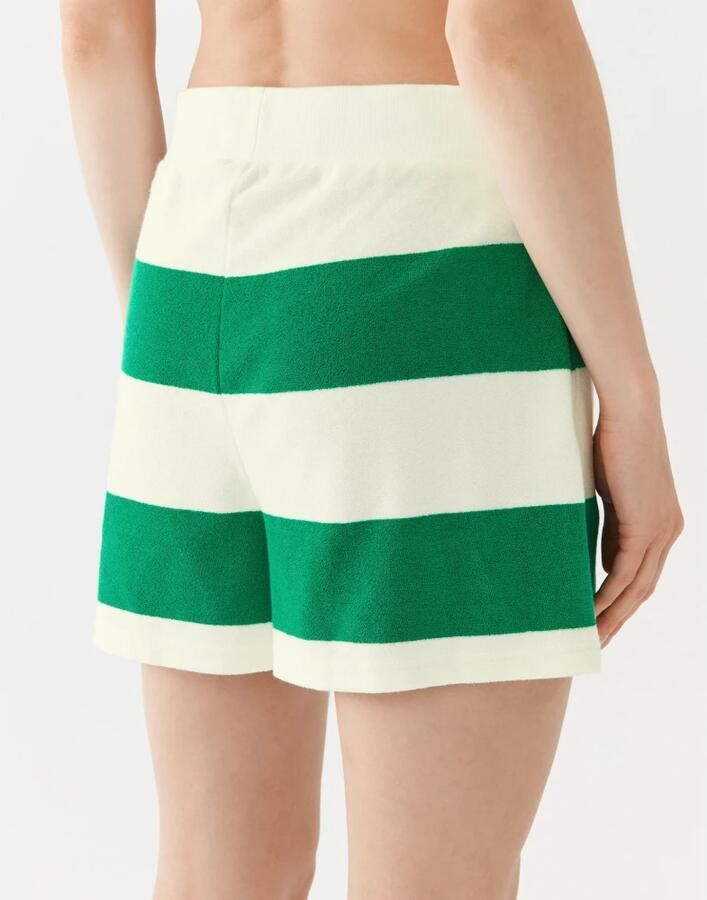 Polo Ralph Lauren Gestreepte Rugby Logo Shorts Multicolor Katoen Multicolor Dames - Foto 4