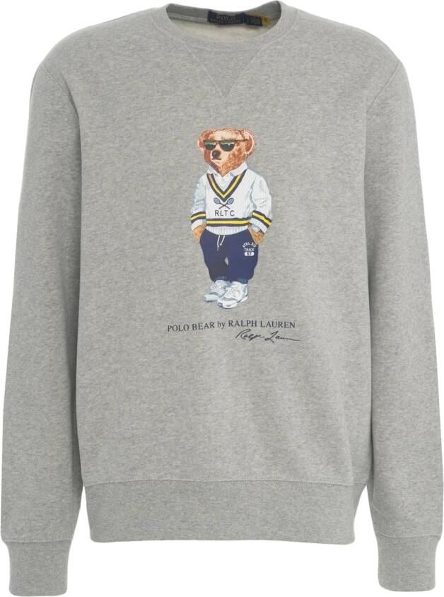 Polo Ralph Lauren Longsleeve Sweatshirt Men Hoodies & Sweaters grijs Maat L Kleding - Foto 6