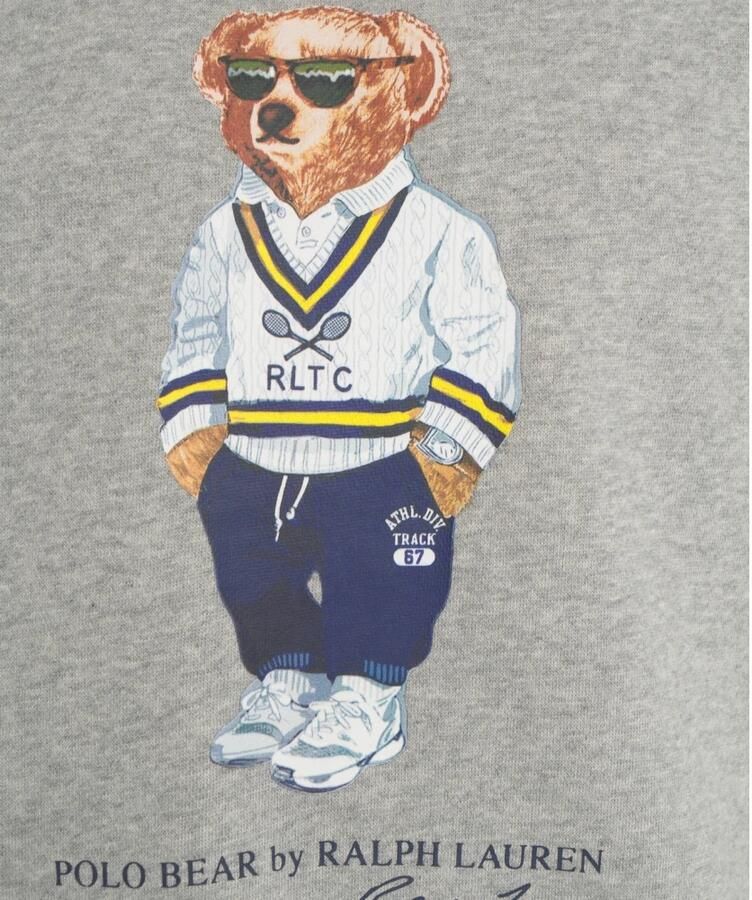 Polo Ralph Lauren Longsleeve Sweatshirt Men Hoodies & Sweaters grijs Maat L Kleding - Foto 4