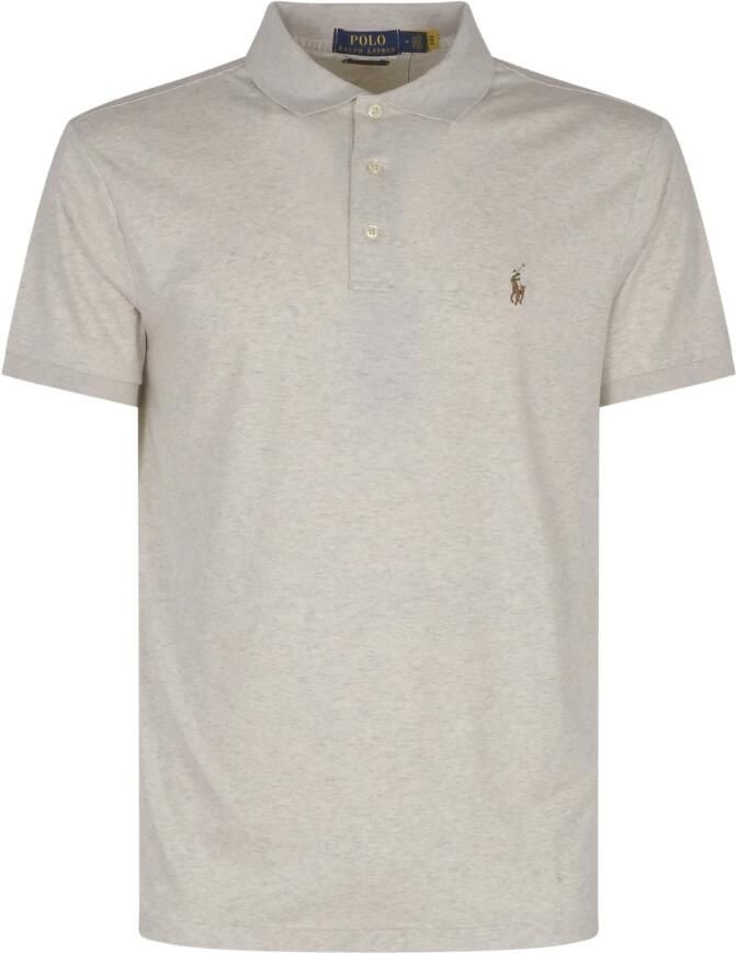 Polo Ralph Lauren Grijze T-shirts en Polos Gebreid Gray Heren - Foto 2