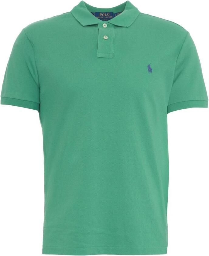 Polo Ralph Lauren Groen Poloshirt Stijlvolle Borduursels Green Heren - Foto 6