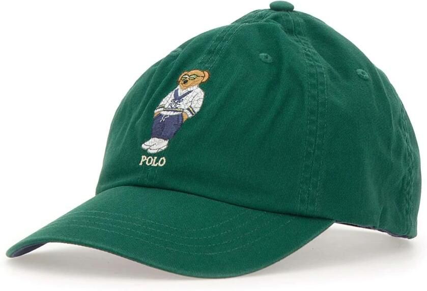 Polo Ralph Lauren Groene Beer Logo Baseballpet Green Heren - Foto 6