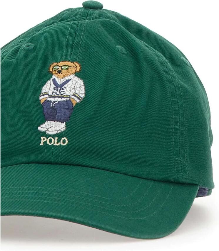 Polo Ralph Lauren Groene Beer Logo Baseballpet Green Heren - Foto 4