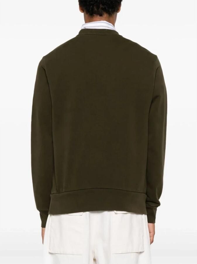 Polo Ralph Lauren Groene Crewneck Sweater met Geborduurde Pony Green Heren - Foto 4
