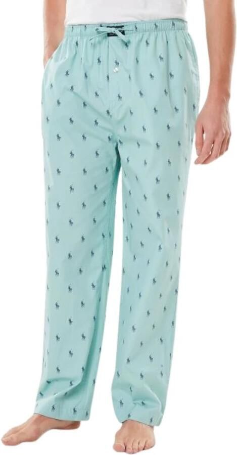 Polo Ralph Lauren Underwear Pyjamabroek met tunnelkoord en all-over motiefprint - Foto 4