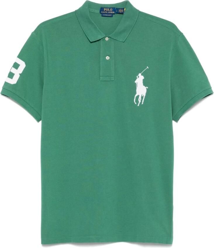 Polo Ralph Lauren Regular fit poloshirt met labelstitching
