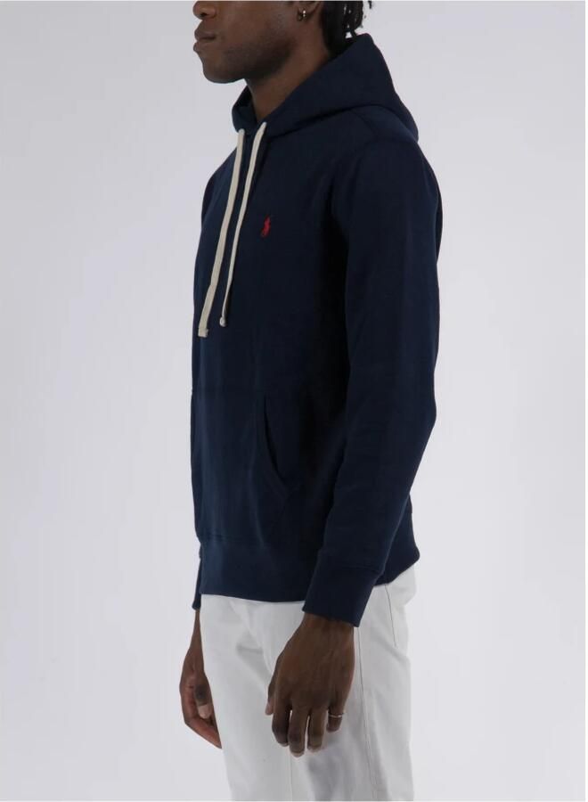 Polo Ralph Lauren Sweatshirt met verstelbare capuchon en logo borduursel Blue Heren - Foto 4
