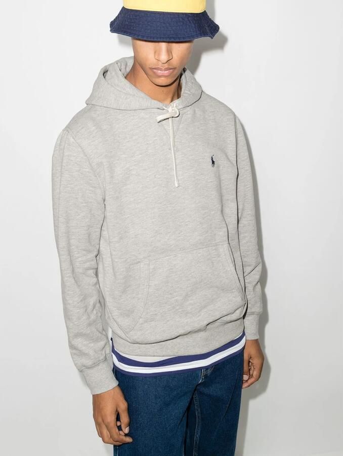 Polo Ralph Lauren Fleece Hoodie Hoodies Heren grey maat: XXL beschikbare maaten:L XL XXL - Foto 5