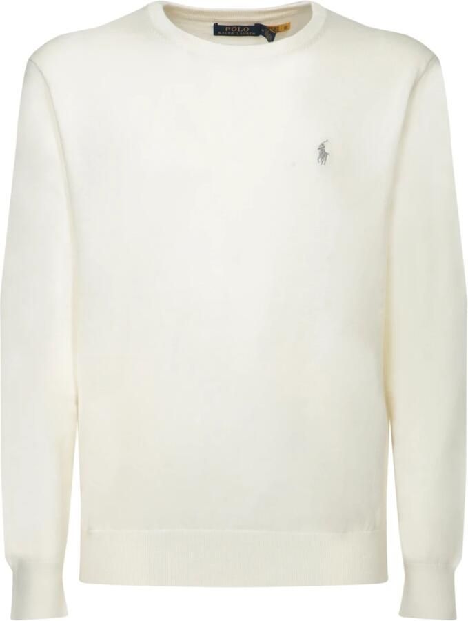 Polo Ralph Lauren Gebreide pullover van een mix van katoen en kasjmier met logostitching - Foto 3