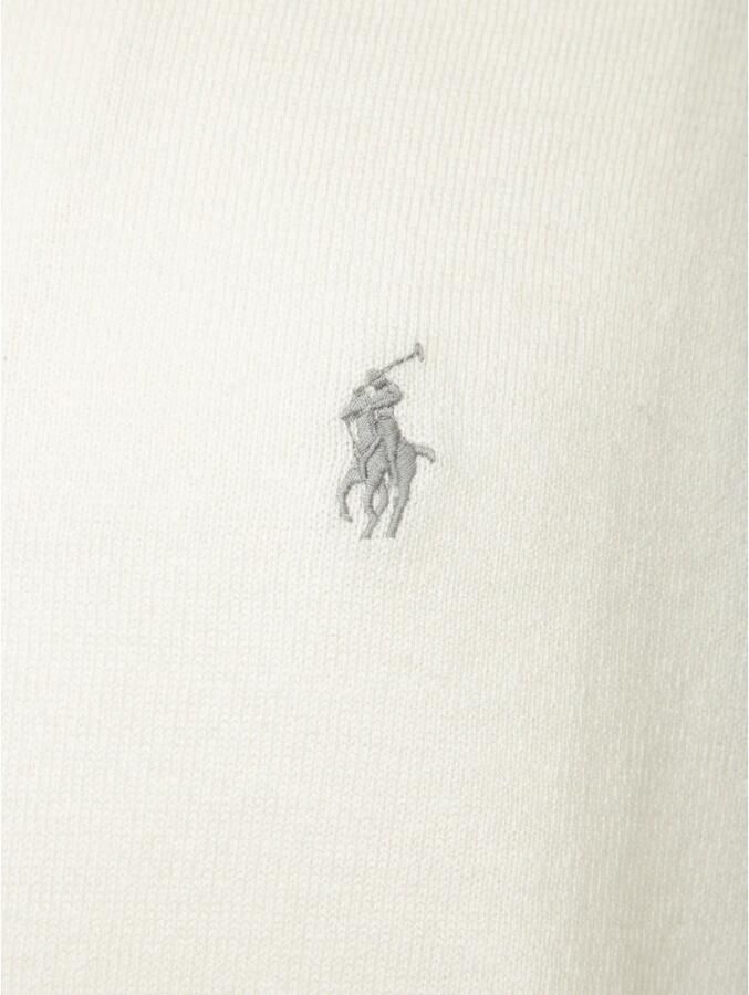 Polo Ralph Lauren Gebreide pullover van een mix van katoen en kasjmier met logostitching - Foto 2