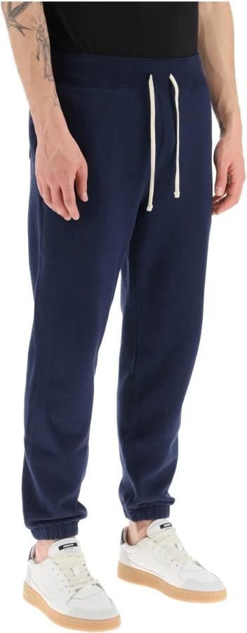 Ralph Lauren Marineblauwe Fleece Trainingspak Broek voor Heren Blauw Heren - Foto 4