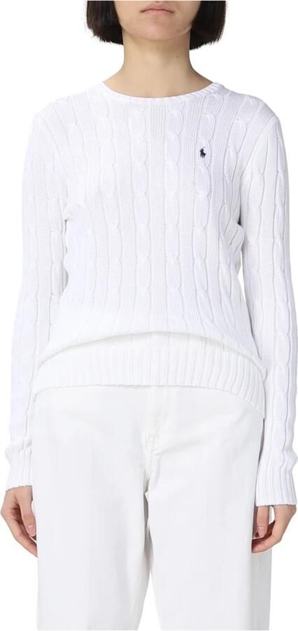 Ralph Lauren Juliana Pullover: Stijlvol en Comfortabel Gebreid White - Foto 13