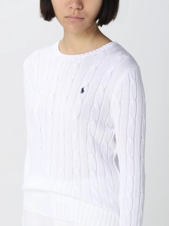 Ralph Lauren Juliana Pullover: Stijlvol en Comfortabel Gebreid White - Foto 2
