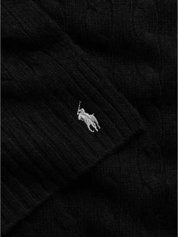 Polo Ralph Lauren Kasjmier Sjaal in Diverse Kleuren Black Dames - Foto 2