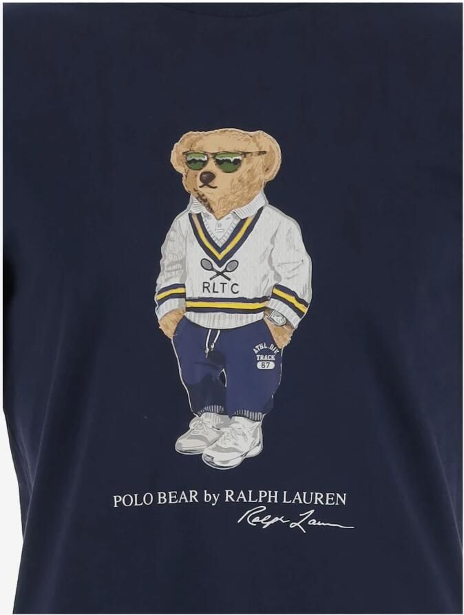 Polo Ralph Lauren T-shirt Korte Mouw T-SHIRT POLO BEAR AJUSTE EN COTON - Foto 3