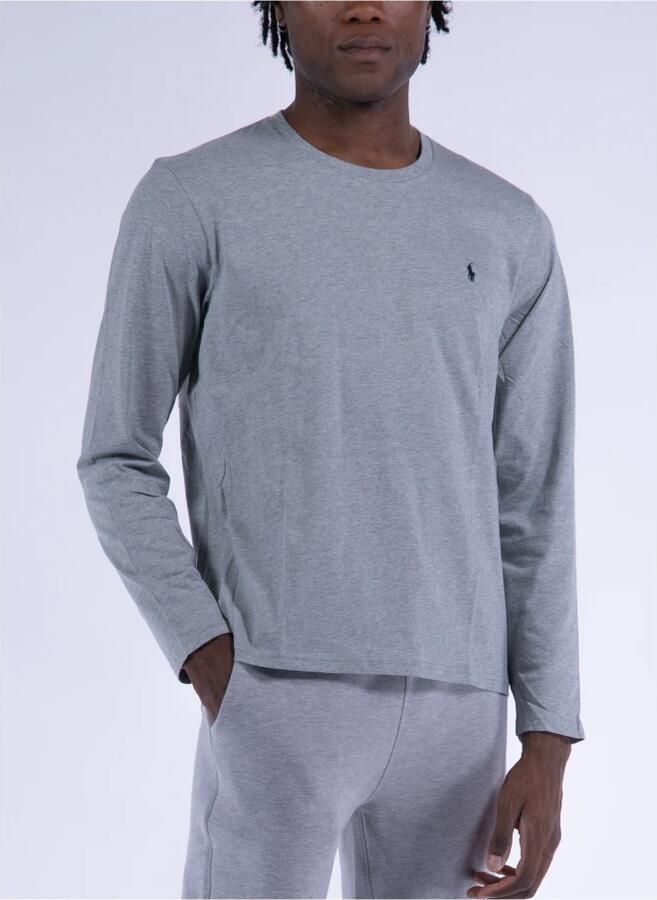 Polo Ralph Lauren Underwear Katoenen shirt met lange mouwen en labelstitching - Foto 4